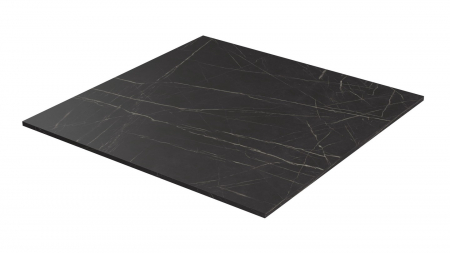 Mobilier - Blat pentru masa 1200x1200 mm, Pietra Grigia negru F206 ST9