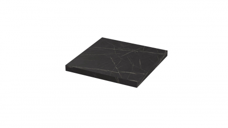 Mobilier - Blat pentru masa 500x500 mm, Pietra Grigia negru F206 ST9
