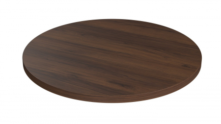 Blaturi de masa - Blat pentru masa Ø 1000 mm, Nuc Warmia maro H1307 ST19