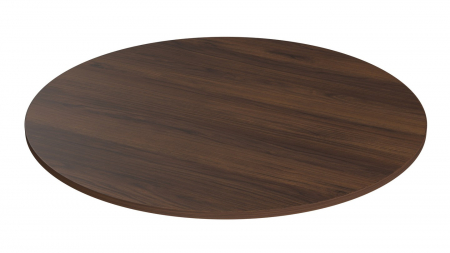 Mobilier - Blat pentru masa Ø 1100 mm, Nuc Warmia maro H1307 ST19