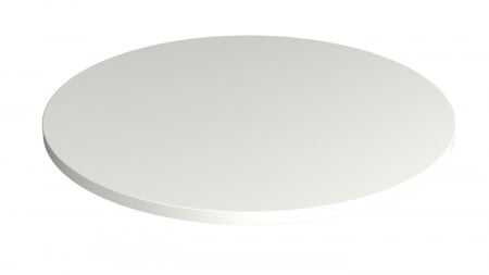 Blaturi de masa - Blat pentru masa Ø 1300 mm, Alb Premium W1000 ST9