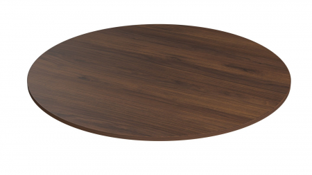 Mobilier - Blat pentru masa Ø 1300 mm, Nuc Warmia maro H1307 ST19