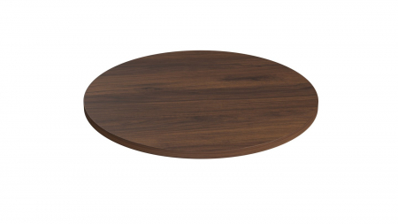 Mobilier - Blat pentru masa Ø 600 mm, Nuc Warmia maro H1307 ST19