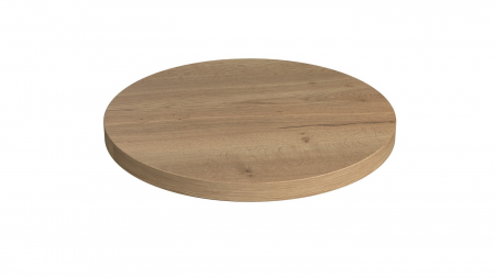 Mobilier - Blat pentru masa Ø 600 mm, Stejar Halifax natur H1180 ST37
