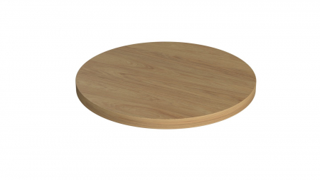 Mobilier - Blat pentru masa Ø 700 mm, Hicori natur H3730 ST10