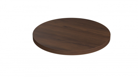 Mobilier - Blat pentru masa Ø 700 mm, Nuc Warmia maro H1307 ST19