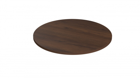 Mobilier - Blat pentru masa Ø 700 mm, Nuc Warmia maro H1307 ST19