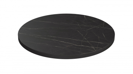 Mobilier - Blat pentru masa Ø 900 mm, Pietra Grigia negru F206 ST9