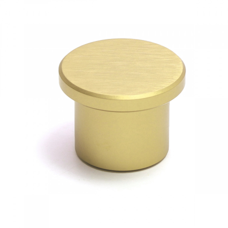 Manere si butoni - Buton metalic auriu mat periat 850.40