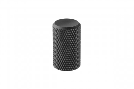 Butoni mobilier - Buton metalic negru structurat 715.13/1