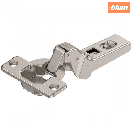 Balamale Clip - Blum - CLIP Balama standard 100°，Uşă încadrată, Oală: şuruburi, finisaj nichelat 71M2750