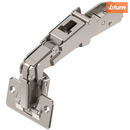Balamale Clip - Blum - CLIP top Balama cu unghi de deschidere mare 170°，Uşă aplicată, fără arc, Oală: şuruburi, finisaj nichelat 70T6550