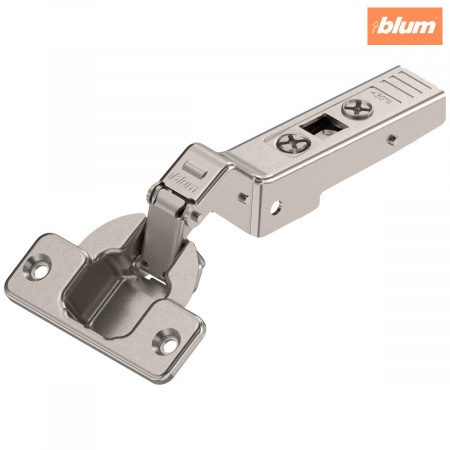 Balamale Clip - Blum - CLIP top Balama de unghi 30° II，aplicată, fără arc, Oală: şuruburi, finisaj nichelat 78A9556.T