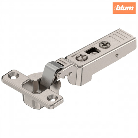 Balamale Clip - Blum - CLIP top Balama mini 94°，Uşă semiaplicată, Oală: şuruburi, finisaj nichelat 71T0650
