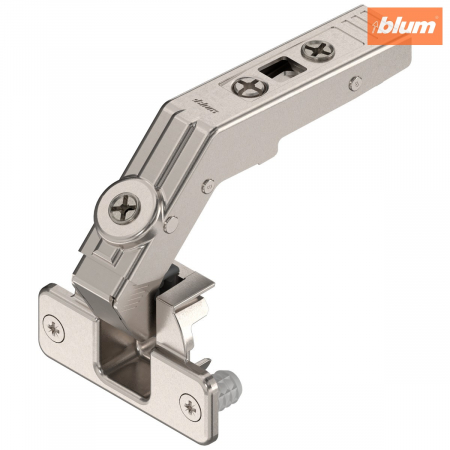 Balamale Clip - Blum - CLIP top Balama pentru uşă frântă 60°, Oală: presare, finisaj nichelat 79T8530