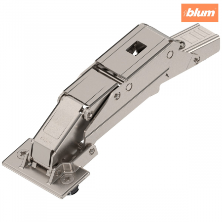 Balamale Clip - Blum - CLIP top Balama pentru uşi subţiri 110°，Uşă aplicată, fără arc, Oală: EXPANDO T, finisaj nichelat 70T453T