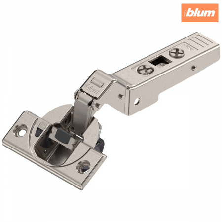 Balamale Clip - Blum - CLIP top BLUMOTION Balama de unghi 30° II，aplicată, Oală: şuruburi, finisaj nichelat 79B9556