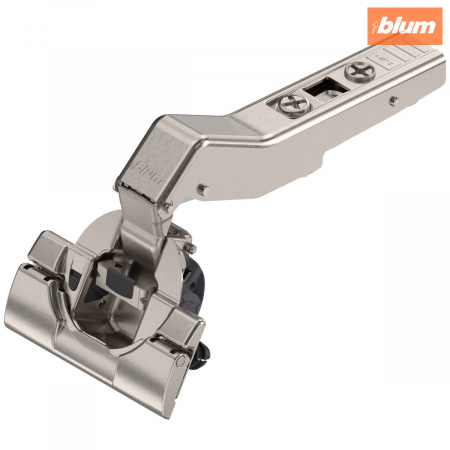 Balamale Clip - Blum - CLIP top BLUMOTION Balama de unghi 45° II，aplicată, Oală: fără scule cu INSERTA, finisaj nichelat 79B3598