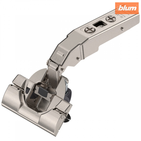 Balamale Clip - Blum - CLIP top BLUMOTION Balama de unghi 45° III，maxim aplicată, Oală: fără scule cu INSERTA, finisaj nichelat 79B9498