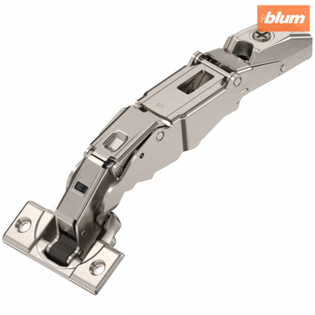 Balamale Clip - Blum - CLIP top BLUMOTION Balama uşă profil pentru punct de intrare 0 125°，Uşă aplicată, Oală: şuruburi, finisaj nichelat 71B7550D