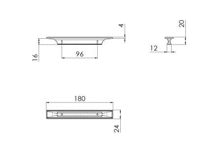Maner metalic auriu mat periat 651.24 [1]