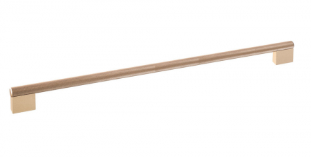 Manere si butoni - Maner metalic auriu structurat 715.13c
