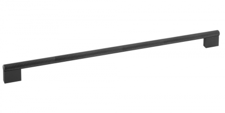 Manere si butoni - Maner metalic negru structurat 715.13c