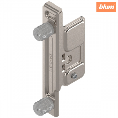 Metabox - Blum - METABOX Cuplaj de front, Înălţime M/K/H, Presare, stânga, finisaj nichelat ZSF.1800