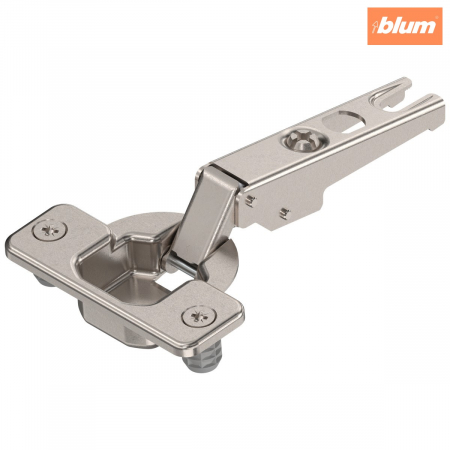 Balamale Modul - Blum - MODUL Balama standard 100°，Uşă aplicată, Oală: presare, finisaj nichelat 91M2580