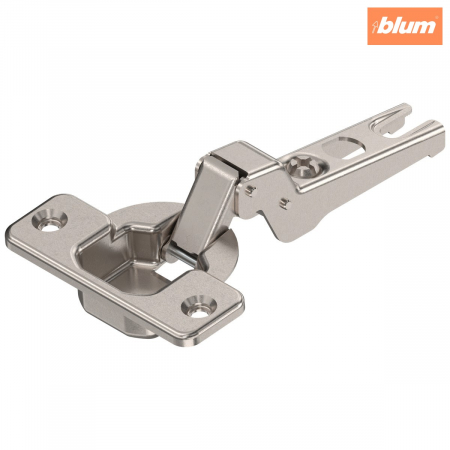 Balamale Modul - Blum - MODUL Balama standard 100°，Uşă semiaplicată, Oală: şuruburi, finisaj nichelat 91M2650