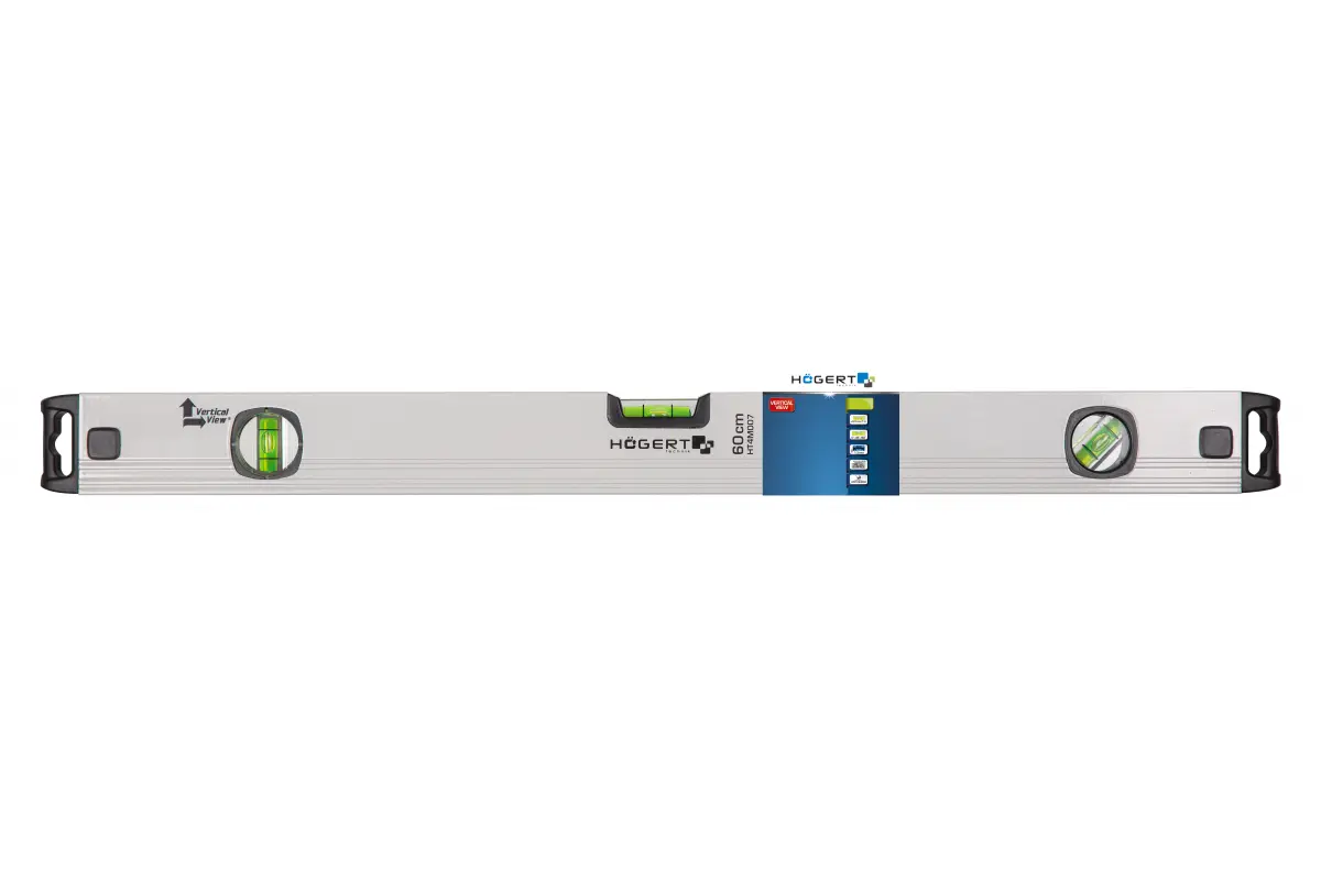 Accesorii mobilier - Nivela aluminiu (boloboc) 1000 mm, cu 3 bule HT4M011