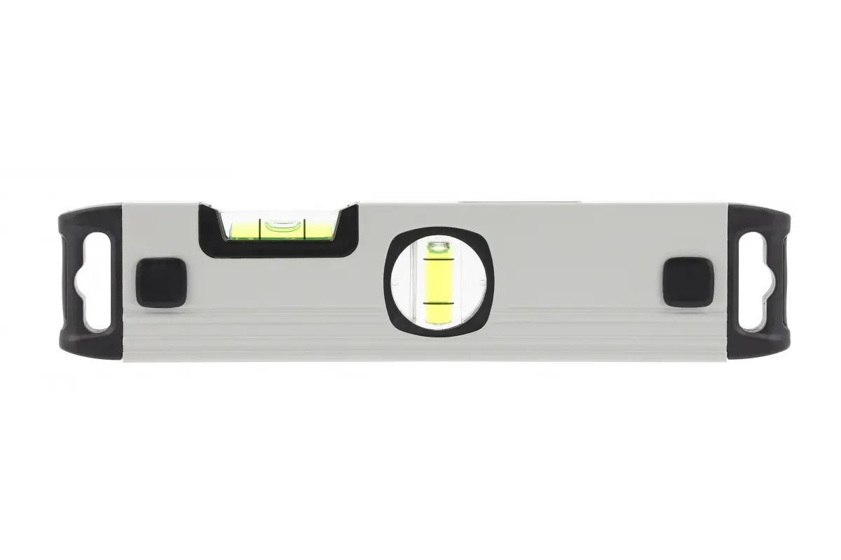 Accesorii mobilier - Nivela aluminiu (boloboc) 230 mm, cu 3 bule HT4M003