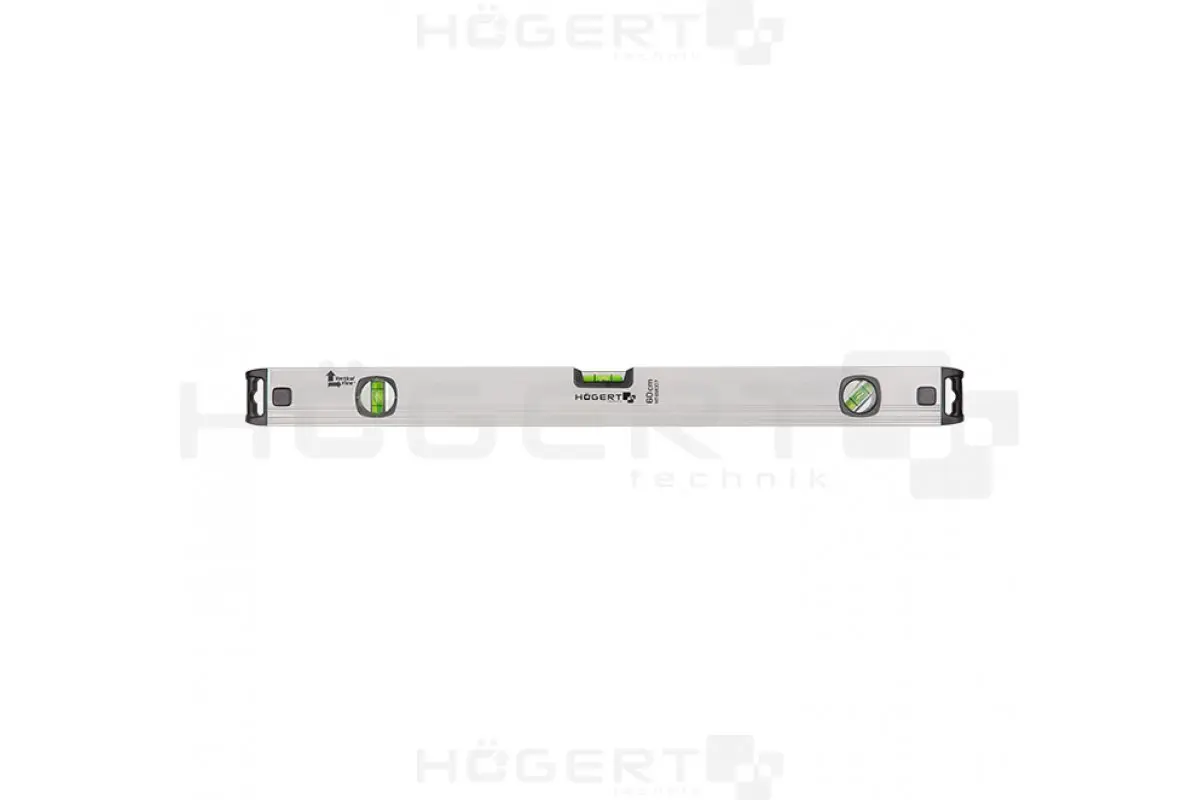 Accesorii mobilier - Nivela aluminiu (boloboc) 600 mm, cu 3 bule HT4M007
