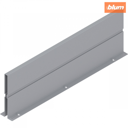 Orga-Line - Blum - ORGA-LINE Perete intermediar, NL=500 mm, pentru TANDEMBOX intivo/antaro Extragere cu front înalt, finisaj R9006 gri aluminiu Z46L470S
