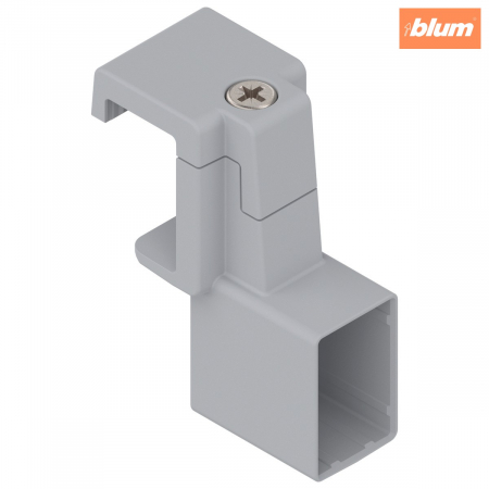 Orga-Line - Blum - ORGA-LINE Piesă de prindere traversă, pentru TANDEMBOX antaro, finisaj gri-aluminiu ZRU.01E0