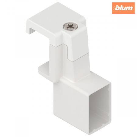 Orga-Line - Blum - ORGA-LINE Piesă de prindere traversă, pentru TANDEMBOX antaro, finisaj în culoare "Seidenweiss" (alb sidefat) ZRU.01E0