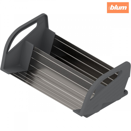 Orga-Line - Blum - ORGA-LINE Suport pentru mirodenii, de la Lăţime corp 400 mm, 1 buc., finisaj inox periat-lăcuit ZFZ.40G0I