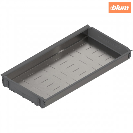 Orga-Line - Blum - ORGA-LINE Tavă pentru sticle, NL=450 mm, KB=300 mm, finisaj inox-şlefuit/gri Z48.30B0I4