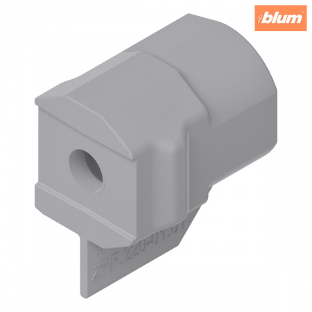 Tandembox Antaro - Blum - Piesă de fixare a lonjeronului în front, pentru TANDEMBOX antaro, finisaj natur ZRF.2200.01ADAPT