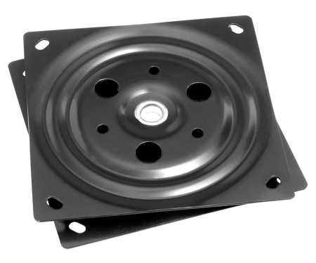 Accesorii mobilier - Placa rotativa pentru TV 175x175 mm  finisaj negru