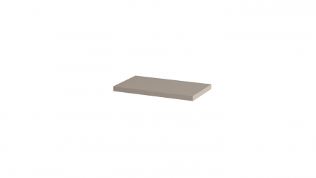 Mobilier - Polita decorativa 350x200x18 mm, Gri casmir U702 ST9, grosime 18 mm
