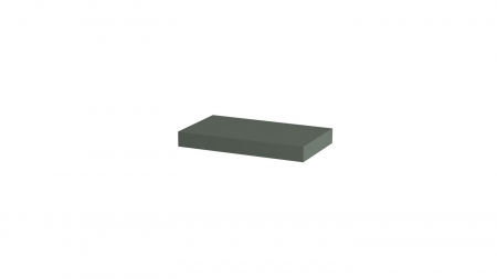 Mobilier - Polita decorativa 350x200x36 mm, Verde eucalipt U604 ST9, grosime 36 mm