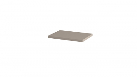 Mobilier - Polita decorativa 350x250x18 mm, Gri casmir U702 ST9, grosime 18 mm