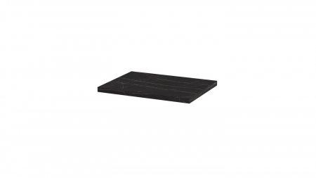 Mobilier - Polita decorativa 400x300x18 mm, Pietra Grigia negru F206 ST9, grosime 18 mm