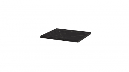 Mobilier - Polita decorativa 400x350x18 mm, Pietra Grigia negru F206 ST9, grosime 18 mm