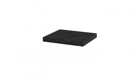 Mobilier - Polita decorativa 400x350x36 mm, Pietra Grigia negru F206 ST9, grosime 36 mm