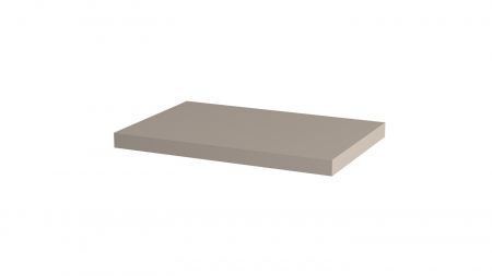 Mobilier - Polita decorativa 600x400x36 mm, Gri casmir U702 ST9, grosime 36 mm