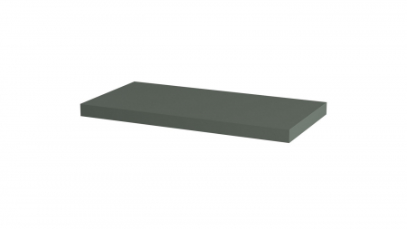Mobilier - Polita decorativa 700x350x36 mm, Verde eucalipt U604 ST9, grosime 36 mm