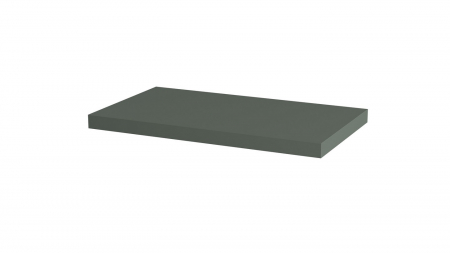 Mobilier - Polita decorativa 700x400x36 mm, Verde eucalipt U604 ST9, grosime 36 mm