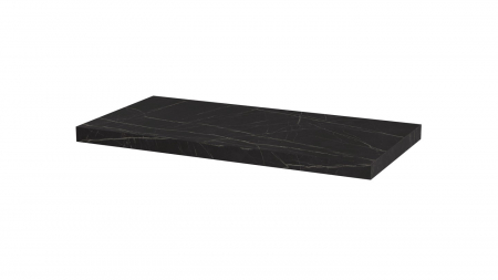 Mobilier - Polita decorativa 800x400x36 mm, Pietra Grigia negru F206 ST9, grosime 36 mm
